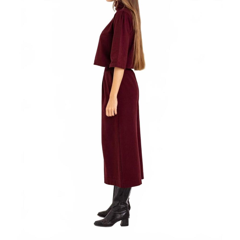 NEW BEL KAZAN atlas pant in oxblood - Picture 3 of 4